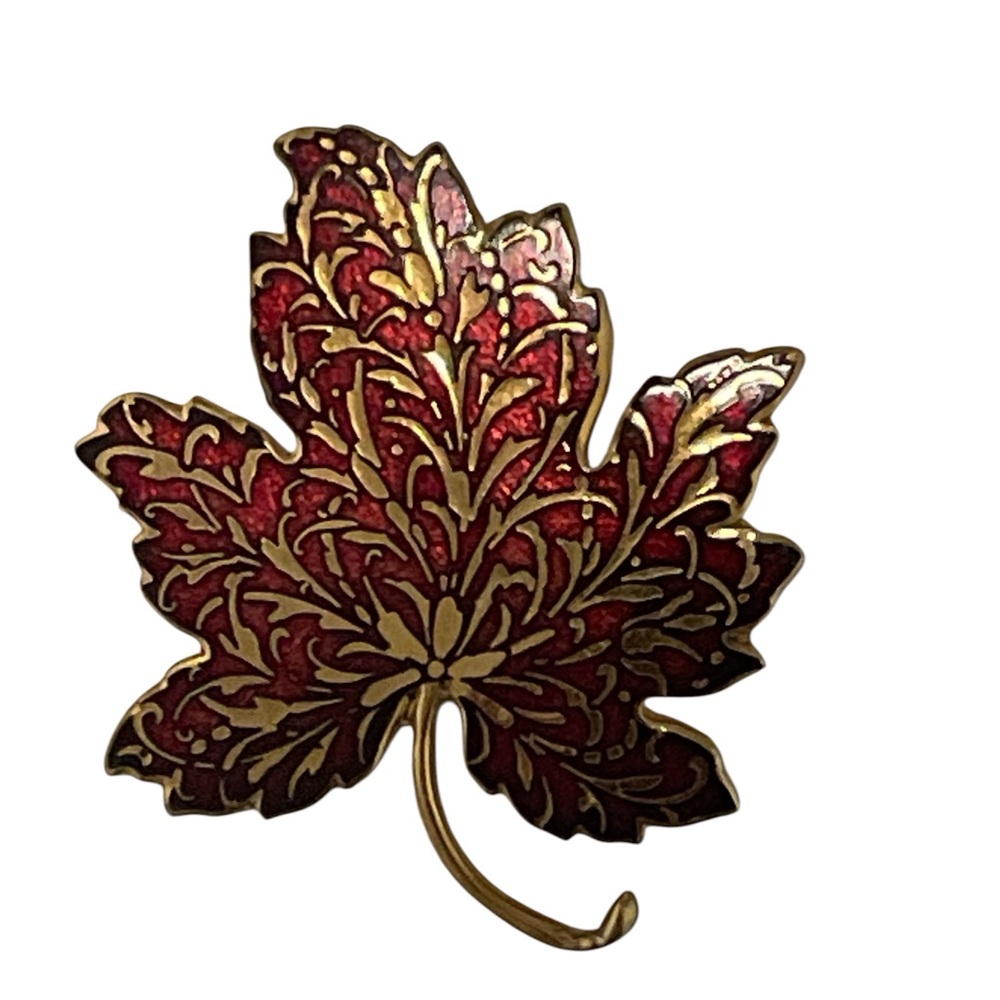 MMA Brooch Leaf Metropolitan Museum of Art Replica